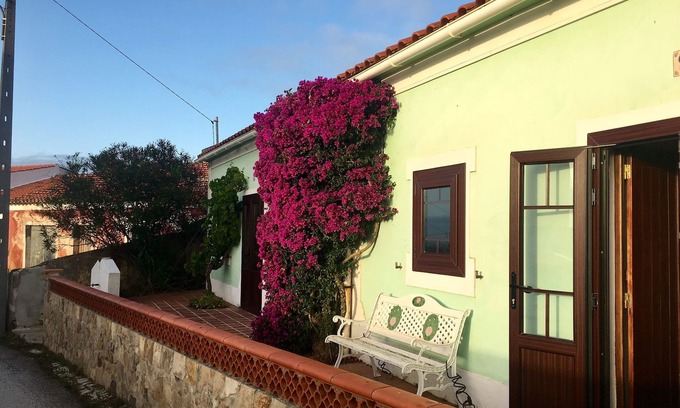 Caldas da Rainha Hütte | Typisches altes portugiesisches Bauernhaus, ruhig, große Terrasse, Strandnähe
