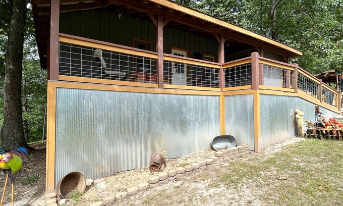 Eminence Haus | Unique cabins in the woods Not friendly for Street Bikes.