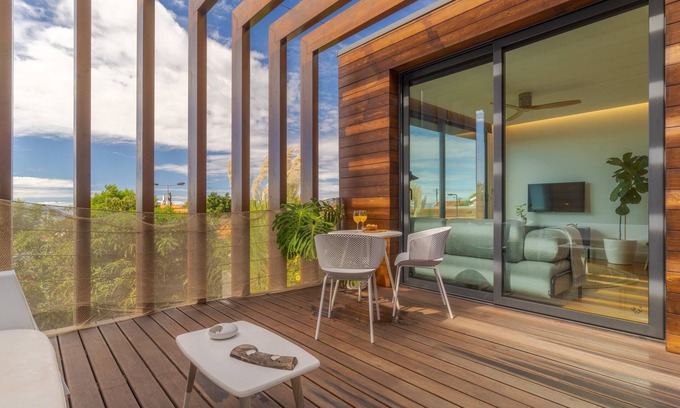 Jardim do Mar Villa | Einheit mit privatem Pool und Meerblick im Zentrum des Dorfes, Biologic Cropland