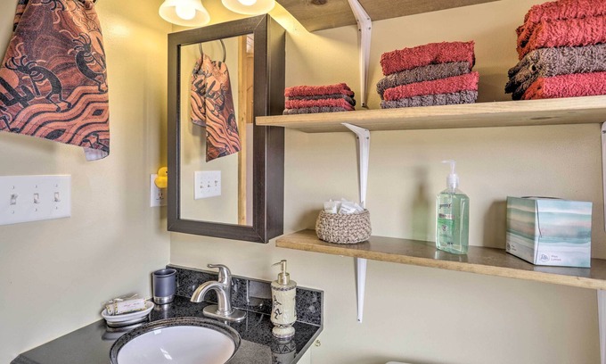 Bluff Haus | NEW! Updated Bluff Bungalow w/ Patio, Pets Welcome