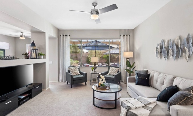 Desert Palms Haus | Updated Home in Sun City Palm Desert! March Available!