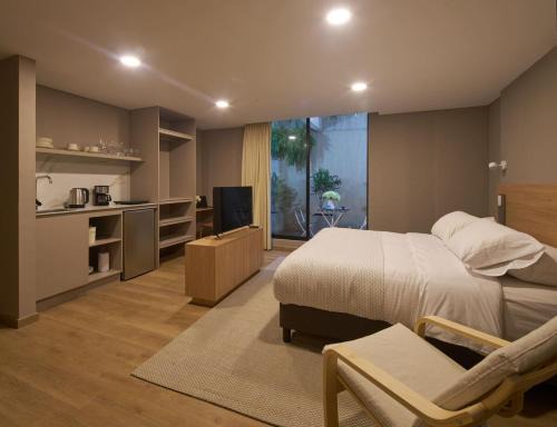 Financial District Wohnung | Urban Retreat in Bogotá - Design & Comfort