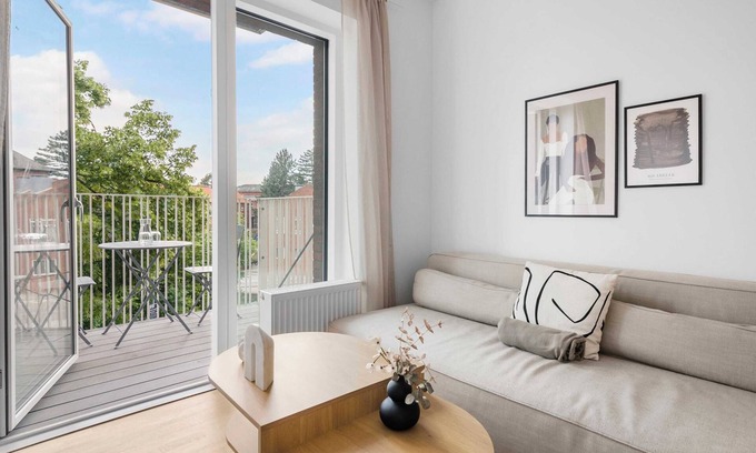 Aarhus C Wohnung | Urban retreat in the calmest neighborhood