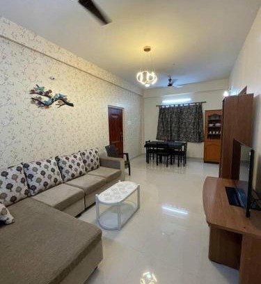 Coimbatore Wohnung | V4 Stay - Luxury 1 BHK AC Suite sleeps 5 guests