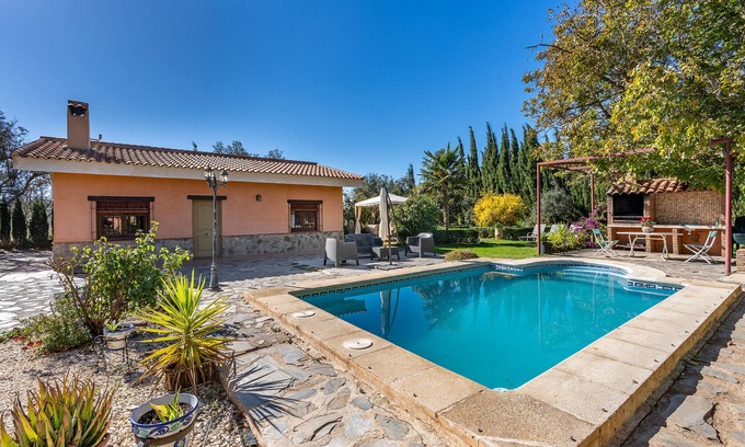 Niguelas Haus | Ferienhaus "A Pie De Sierra Nigüelas" mit Bergblick, privatem Pool & WLAN