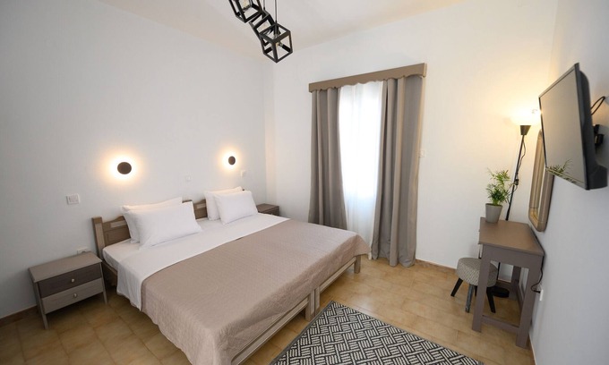 Panormos Wohnung | Verano V4 (up to 2 guests) - Cozy apartment 2 minutes (200m) to the beach
