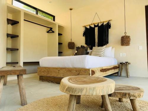 Tulum City Center Wohnung | Vida Boho Apart 10 with special fee to access Hotel Bardo