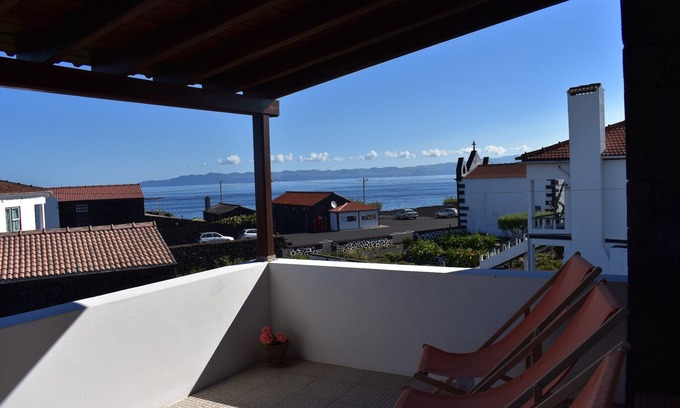 Sao Roque do Pico Hütte | Blick auf das Meer. Großer privater Garten - kostenfreies WLAN