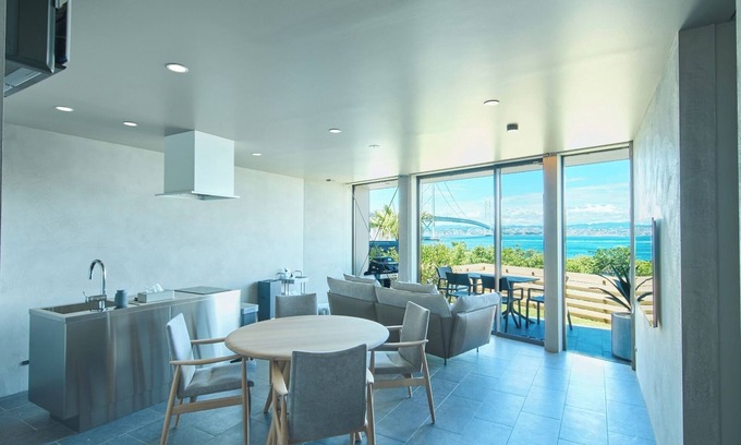 Awaji Haus | Villa 2 A sophisticated space enveloped in gentle light Maximum 5 people/Awaji Hyōgo