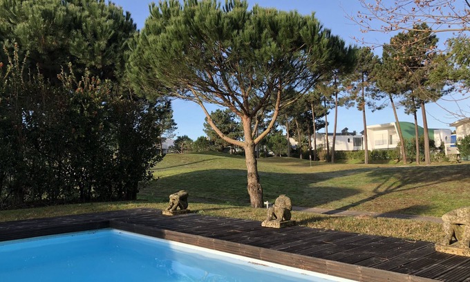 Quinta do Anjo Villa | Villa Africa Chic Luxus-Rückzugsort mit privatem Pool
