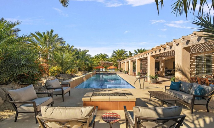 Thousand Palms Villa | Villa Barhi - A Mediterranean Palazzo - Close to Acrisure Arena