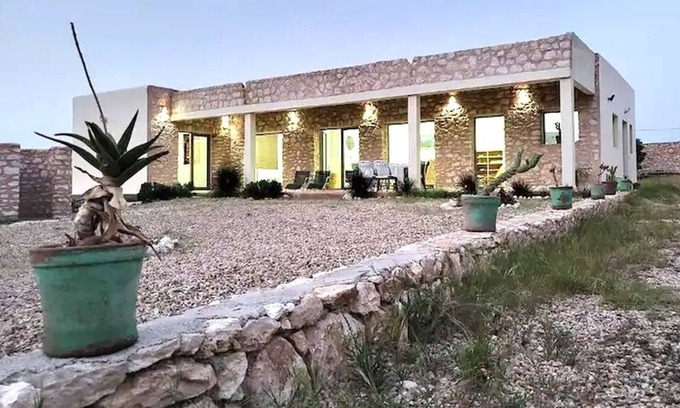 Sidi Kaouki Villa | VILLA BOUJMAA IS A QUIET VILLA, LARGE TERRACE AND GARDEN, FIREPLACE, NEAR SEA