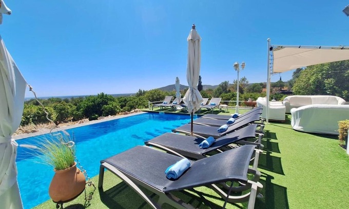 Estoi Villa | Villa 'Casa Do Lago' mit Meerblick, Wi-Fi und Klimaanlage