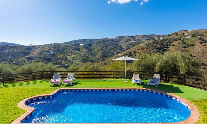 Frigiliana Villa | Villa Cortijo Mar - Zwei Schlafzimmer Villa, Schläft 4