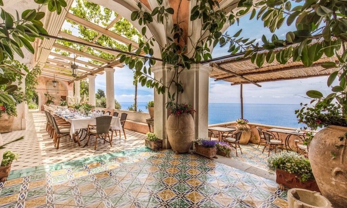 Montepertuso Villa | Villa D'oro (20 Guests) - Unique private villa with pool and sea views