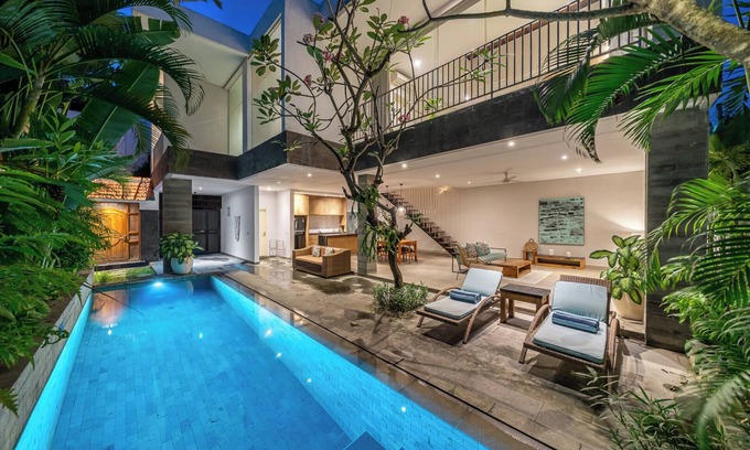 Batubelig Villa | Villa Jekumah 3 - 1 Minute zu Fuß zu Restaurants