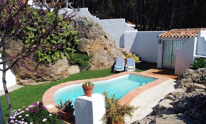 Montecorto Villa | Villa La Roca - A fusion of modern and typical Andalucian architecture