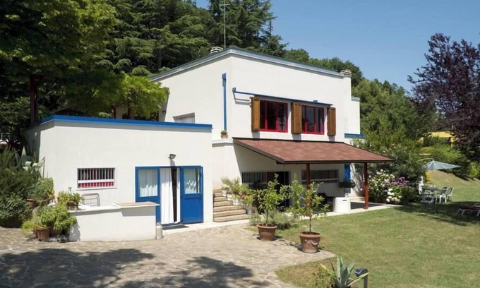 Pesaro Villa | Villa Moni im Herzen der Marche Landes bis zum Meer in der Nähe