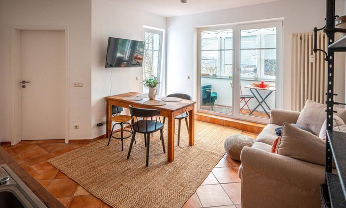 Sassnitz Wohnung | Villa Tizian - Ferienappartement Hygge - 3-Raum-Appartement "Hygge" mit Balkon