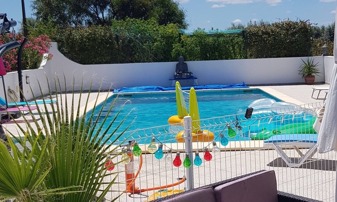 Aldeia dos Palheiros Villa | Villa mit Pool in der Region Ourique 9 personen 4 schlafzimmer