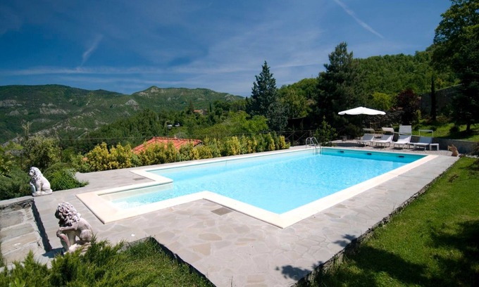 San Godenzo Villa | Villa La Fonte (13 Personen) mit Pool, Kochkurs und 1 Trekkingtour inklusive