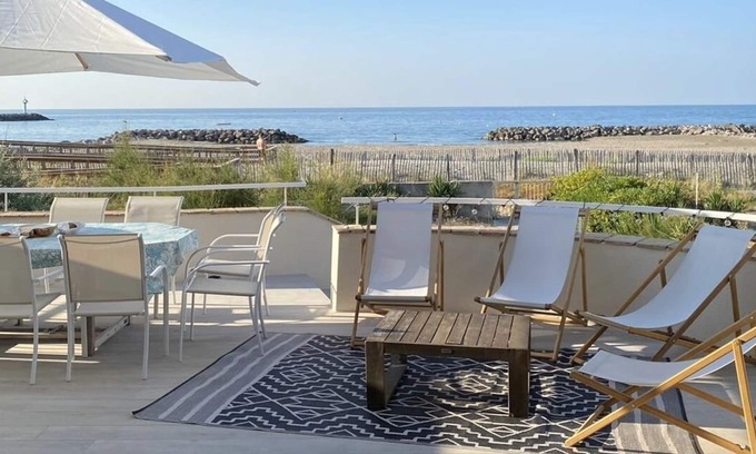 Frontignan Haus | vue Époustouflante Pour Notre Maison sur la Plage