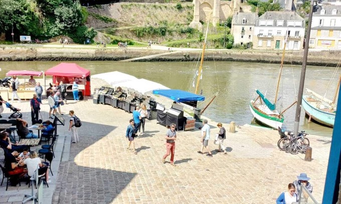 Auray Wohnung | Vue Exceptionnelle : 2 Pièces sur le Port de St-goustan