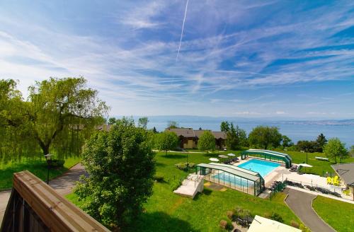 Lugrin Wohnung | Vue Lac Léman & Piscine - Parking free - Confort Appart 6 pers