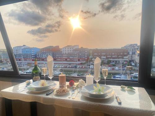 Courseulles-sur-Mer Wohnung | Vue sur la marina-6 pers à Courseulles sur Mer