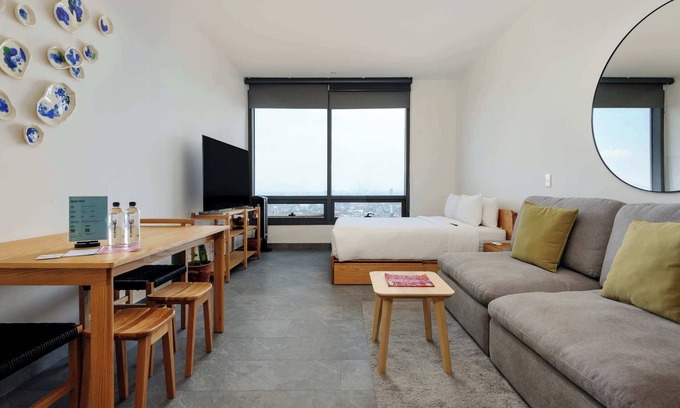 Cuauhtemoc Wohnung | w* | Gleaming Loft w/ Perfect View in Cuauhtémoc