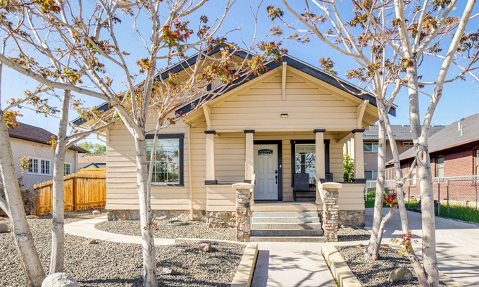Midtown Haus | Walk to Midtown: Charming Reno Retreat