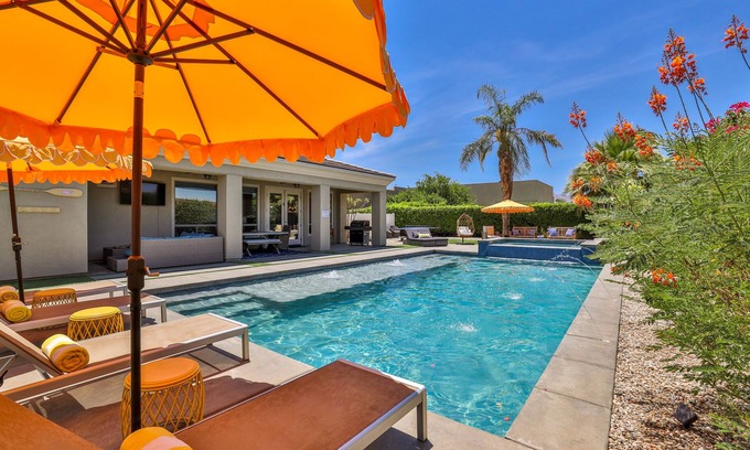 Rancho Santana Haus | LUXUS DESERT GETAWAY - beheizter Pool im Resortstil + Spa + Volleyball + Feuerstelle + Putten