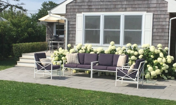 East Quogue Haus | Waterfront Beach Home mit Dock in den Hamptons