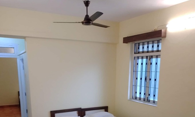 Panaji Haus | We are providing A.C studio apartment of 2 rooms with led television