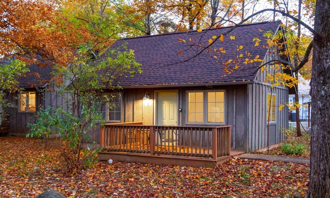 Lyndhurst Kabine | White Rock Cabin--1BR, ADA, kitchenette, fireplace