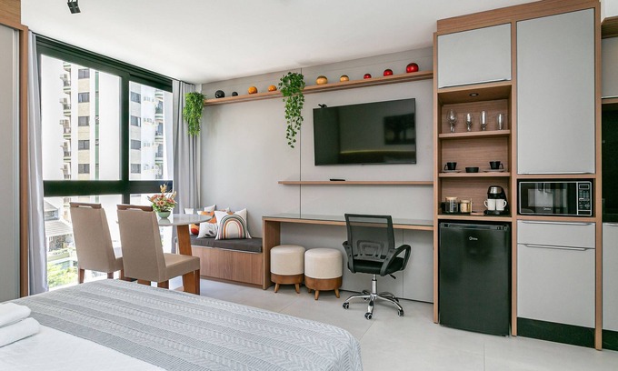 Centro Wohnung | WI-FI 500MB | Pool | 500m from Beiramar #CA76