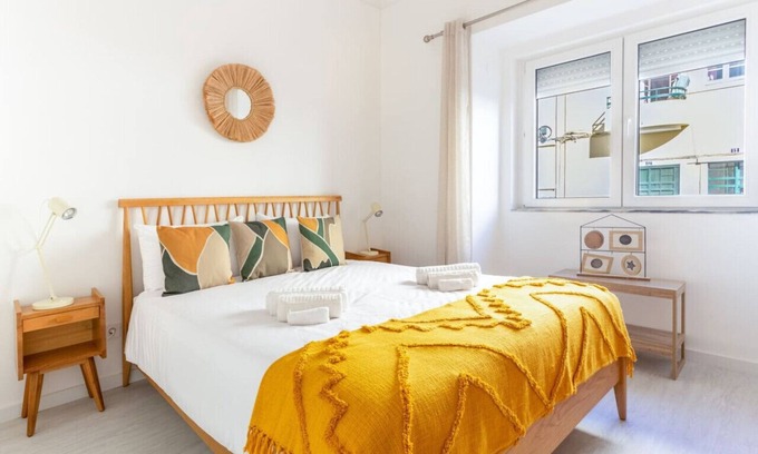 Alcantara Wohnung | Wonderful Apt Belém - Few Steps from the River!
