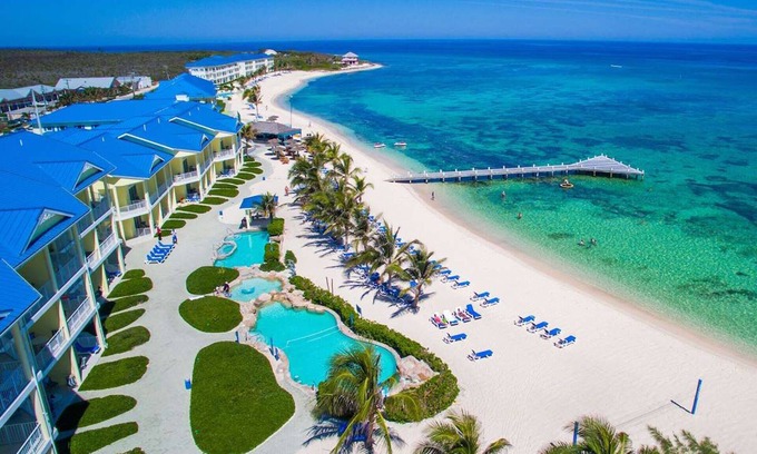 Colliers Bay Eigentumswohnung | Wyndham Reef Resort 1 & 2 Schlafzimmer Aussperrung 2 Bad Erdgeschoss Strandfront EastEnd