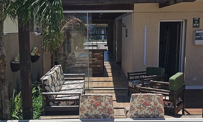 Xangri-La Haus | Xangri-lá/Capão da Canoa/Atlântida.Beach house Swimming pool, gourmet kitchen, Cinema