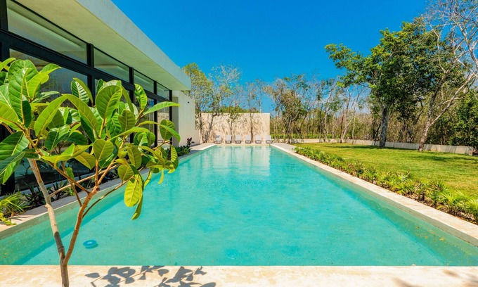 Xpu-Ha Villa | Xpu-Ha Beach Residential Resort Villa with pool, gym, tennis courts