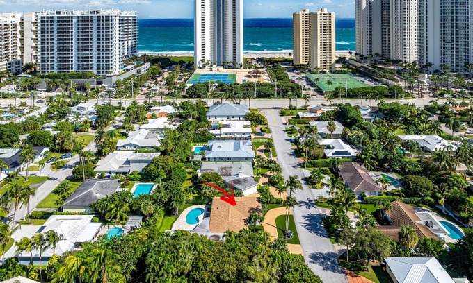 Singer Island Haus | Die Oase: Ein schönes Smart Home am Strand