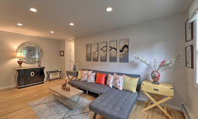 Getty Square Wohnung | Yonkers Apt with Balcony Walk to Train Station!