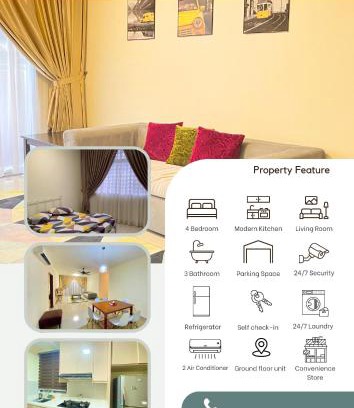 Putrajaya Wohnung | ZieHomestay at PICC BoraOmbak Marina Equestrian Putrajaya