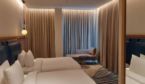 Premium-Zimmer, 2 Einzelbetten, Bergblick (Premium Twin Mountain View)