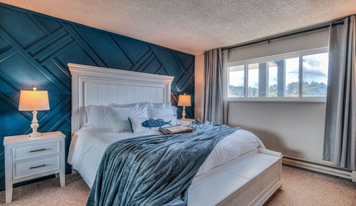 Deluxe-Apartment, Kamin, Meerblick