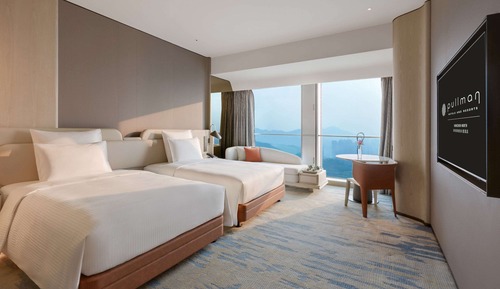 Premium-Zimmer, 2 Doppelbetten