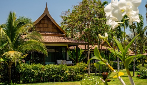 Luxury-Zimmer, 1 King-Bett, Terrasse, eingeschränkter Meerblick