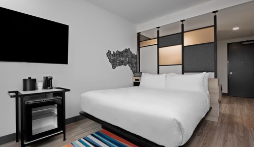 Urban, Zimmer, 1 King-Bett, Ausblick