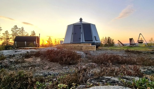 Romantische Ferienhütte