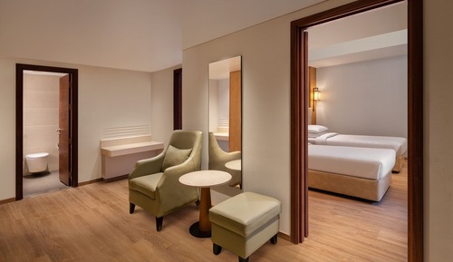 Familien-Suite, 2 Schlafzimmer, Nichtraucher, Stadtblick